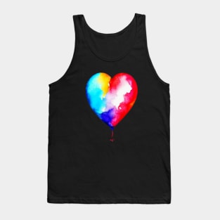 Balloon heart Tank Top